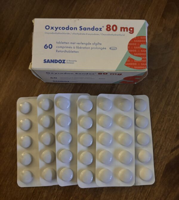 sandoz oxycodone 80mg